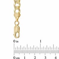 Men's 8.3mm Figaro Chain Bracelet in 10K Gold - 8.5"|Peoples Jewellers