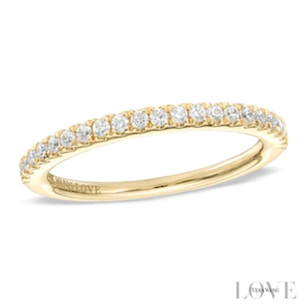 Vera Wang Love Collection 0.23 CT. T.W. Diamond Wedding Band in 14K Gold|Peoples Jewellers