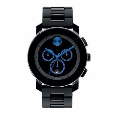 Men's Movado Bold® Blue Chronograph Watch (Model: 3600101)|Peoples Jewellers