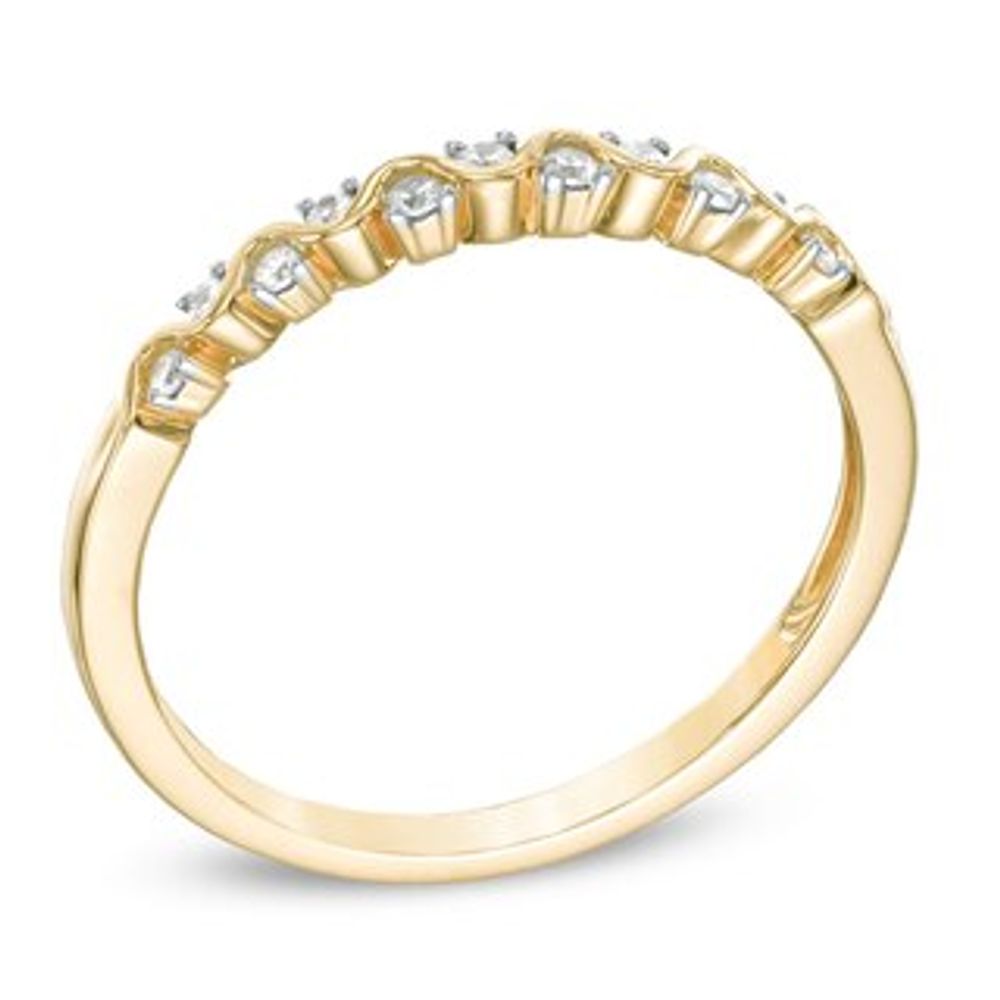 0.10 CT. T.W. Diamond Anniversary Band in 10K Gold|Peoples Jewellers