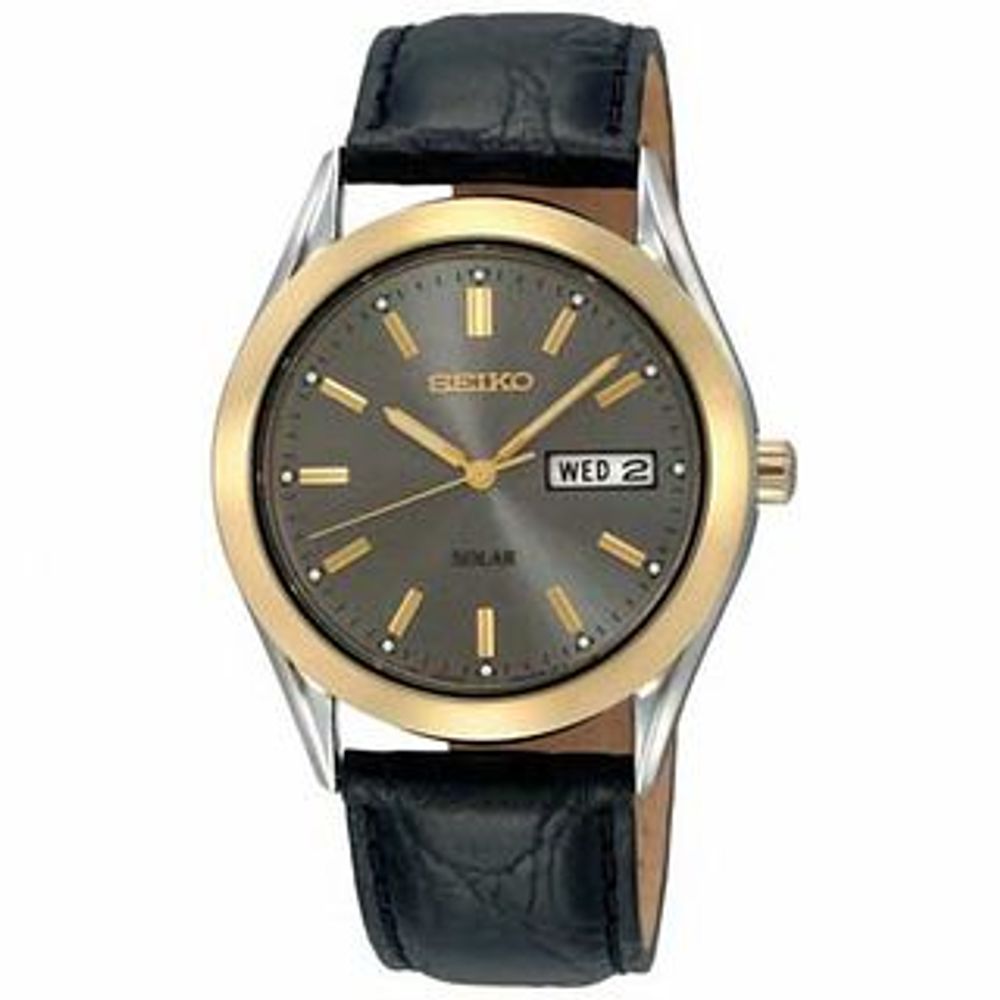 Men's Seiko Solar Watch (Model: SNE050)|Peoples Jewellers