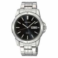 Men's Seiko Solar Watch (Model: SNE093)|Peoples Jewellers