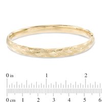 Woven Bangle in 10K Gold|Peoples Jewellers