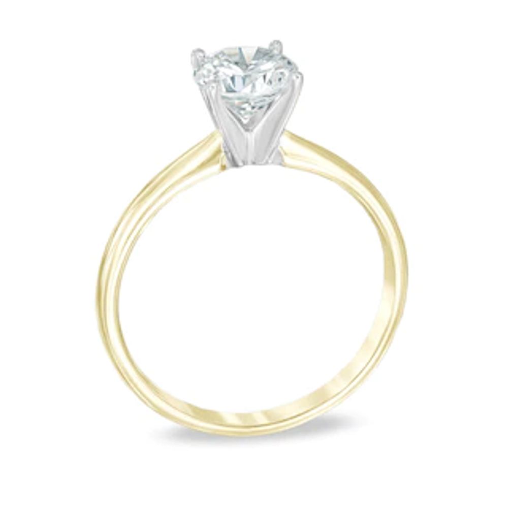 1.00 CT. Canadian Certified Diamond Solitaire Engagement Ring in 14K Gold (J/I3)|Peoples Jewellers