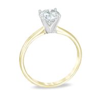 1.00 CT. Certified Canadian Diamond Solitaire Engagement Ring in 14K Gold (J/I3)|Peoples Jewellers