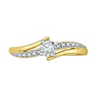 0.10 CT. T.W. Diamond Promise Ring in 10K Gold|Peoples Jewellers