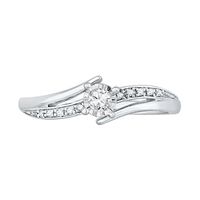 0.10 CT. T.W. Diamond Promise Ring in 10K White Gold|Peoples Jewellers