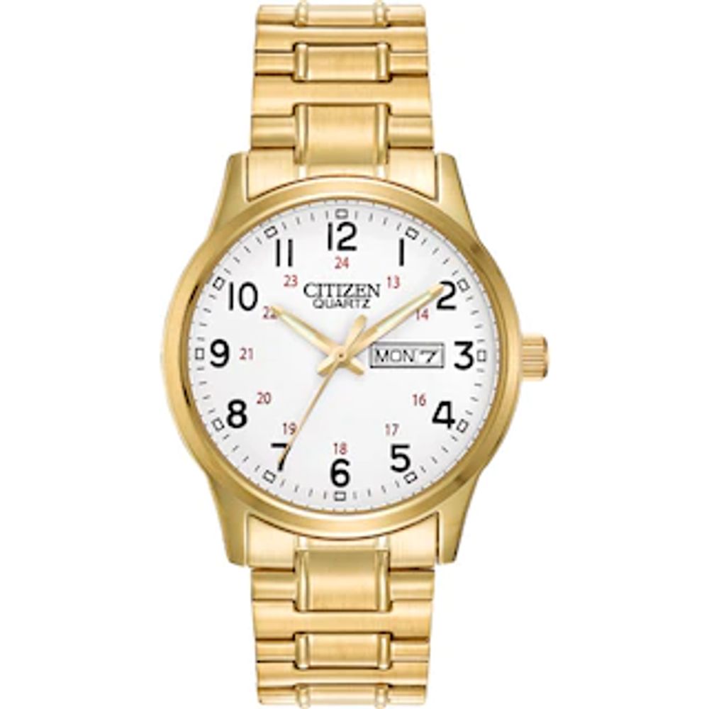 Men's Citizen Quartz Expansion Watch with White Dial (Model:BF612-95A)|Peoples Jewellers