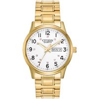 Men's Citizen Quartz Expansion Watch with White Dial (Model:BF612-95A)|Peoples Jewellers