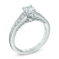1.00 CT. T.W. Diamond Engagement Ring in 14K White Gold|Peoples Jewellers