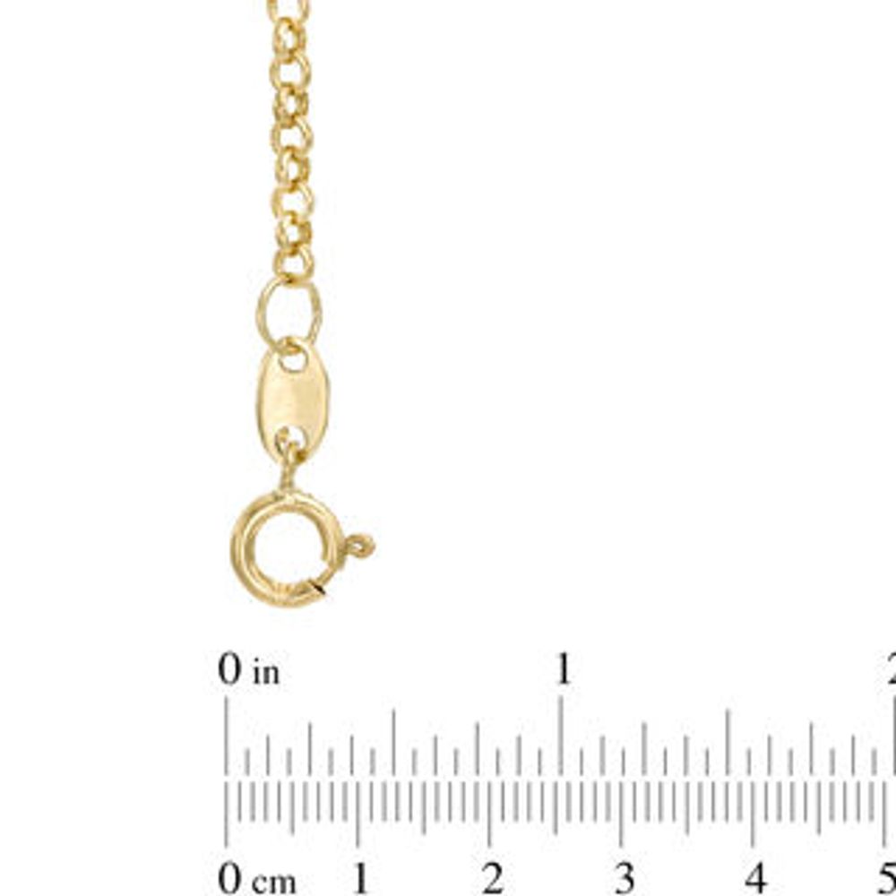 Mystic Knot Lariat-Style Necklace in 10K Gold - 17"|Peoples Jewellers