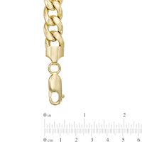Men's 7.8mm Curb Chain Necklace in 10K Gold - 22"|Peoples Jewellers