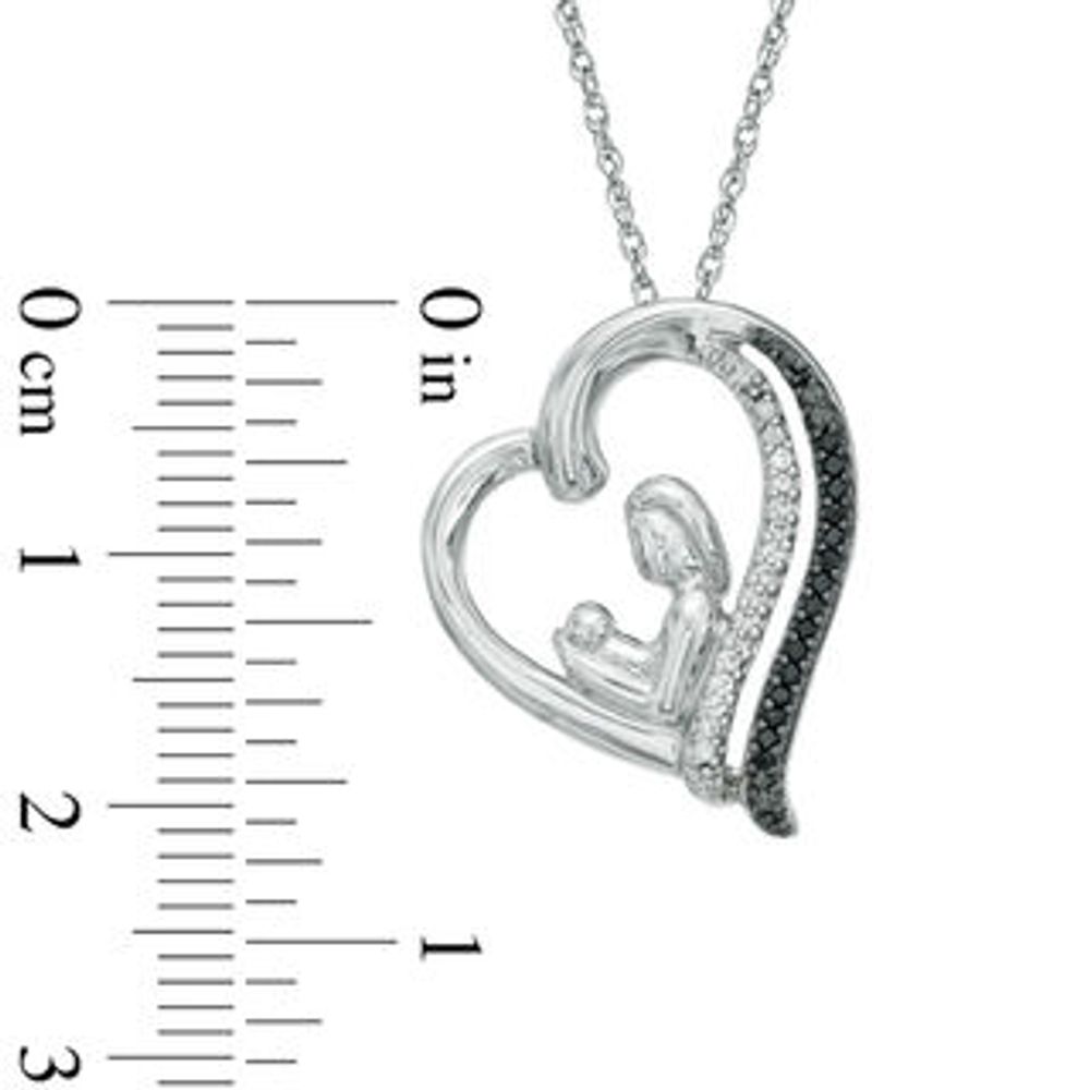 Zales Diamond Accent Heart Pendant