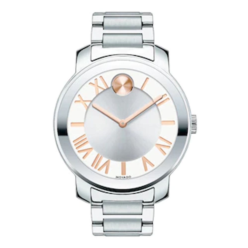 Ladies' Movado Bold® Watch with Silver Dial (Model: 3600196)|Peoples Jewellers