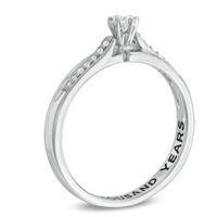 1/6 CT. T.W. Diamond Promise Ring in 10K White Gold (20 Characters)|Peoples Jewellers
