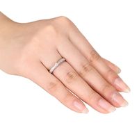 0.10 CT. Diamond Promise Ring in Sterling Silver|Peoples Jewellers