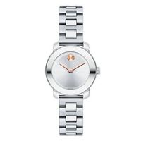 Ladies' Movado Bold® Watch with Silver-Tone Dial (Model: 3600234)|Peoples Jewellers