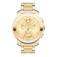 Ladies' Movado Bold® Chronograph Watch with Gold Dial (Model: 3600209)|Peoples Jewellers