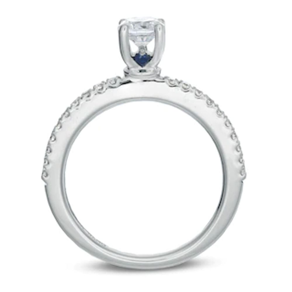 Vera Wang Love Collection 0.63 CT. T.W. Diamond Engagement Ring in 14K White Gold|Peoples Jewellers