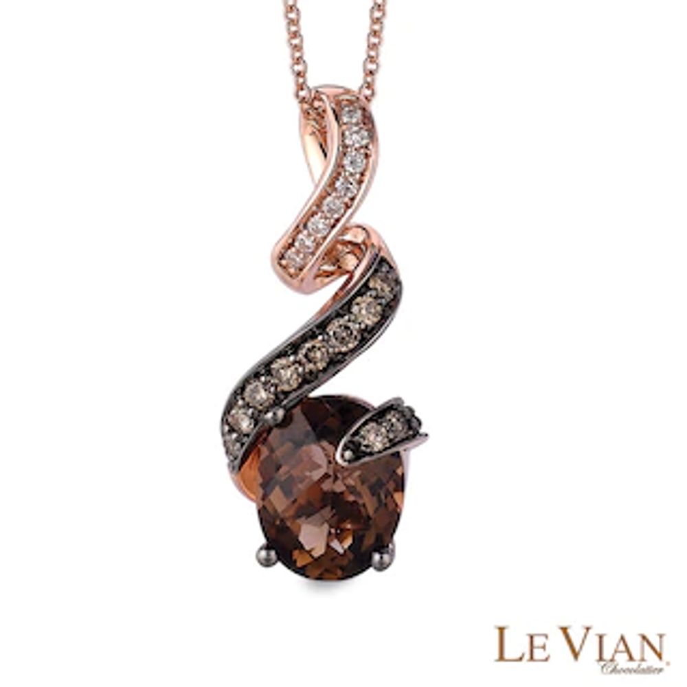 Le Vian Chocolate Diamond Necklace 1/2 ct tw 14K Vanilla Gold | Jared