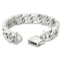 Men's 14.4mm Mariner Chain Bracelet in Stainless Steel - 8.5"|Peoples Jewellers