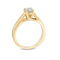 Celebration Canadian Ideal CT. Certified Diamond Solitaire Engagement Ring in 14K Gold (I/I1)|Peoples Jewellers