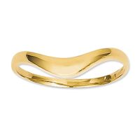 Contour Dome Ring in 14K Gold|Peoples Jewellers