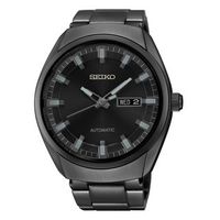 Men's Seiko Automatic Watch with Black Dial (Model: SNKN43)|Peoples Jewellers