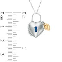 Heart Locket in 10K Two-Tone Gold|Peoples Jewellers