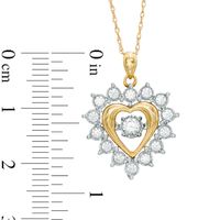 Unstoppable Love™ 0.50 CT. T.W. Diamond Heart-Shaped Pendant in 10K Gold|Peoples Jewellers