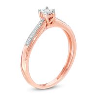 0.06 CT. T.W. Diamond Promise Ring in 10K Rose Gold|Peoples Jewellers