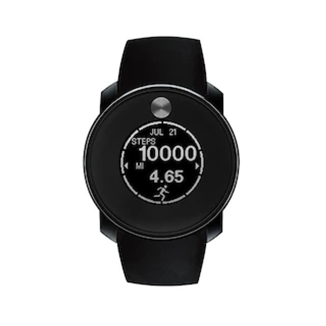 Men's Movado Bold® Strap Touch Watch with Black Dial (Model: 3600365)|Peoples Jewellers