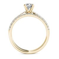 1.00 CT. T.W. Diamond Bridal Set in 14K Gold|Peoples Jewellers