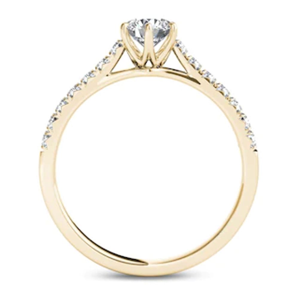 0.75 CT. T.W. Diamond Engagement Ring in 14K Gold|Peoples Jewellers