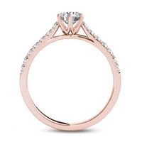 0.75 CT. T.W. Diamond Engagement Ring in 14K Rose Gold|Peoples Jewellers