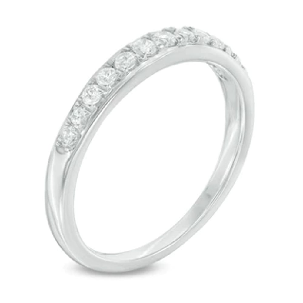 0.18 CT. T.W. Diamond Anniversary Band in 10K White Gold|Peoples Jewellers