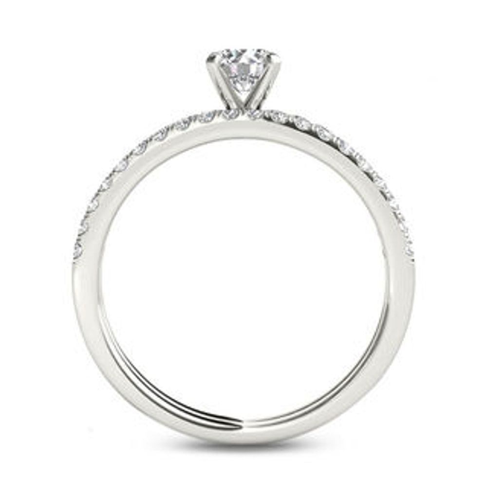 0.70 CT. T.W. Diamond Bridal Set in 14K White Gold|Peoples Jewellers