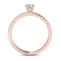 0.70 CT. T.W. Diamond Bridal Set in 14K Rose Gold|Peoples Jewellers