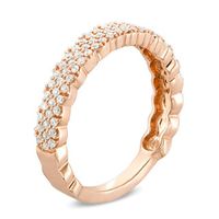 0.40 CT. T.W. Diamond Anniversary Band in 10K Rose Gold|Peoples Jewellers