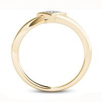 0.04 CT. T.W. Diamond Heart Promise Ring in 10K Gold|Peoples Jewellers