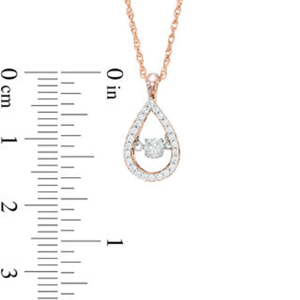 Unstoppable Love Lab-Created Diamond Teardrop Necklace 1-1/2 ct tw 14K  White Gold 19” | Kay