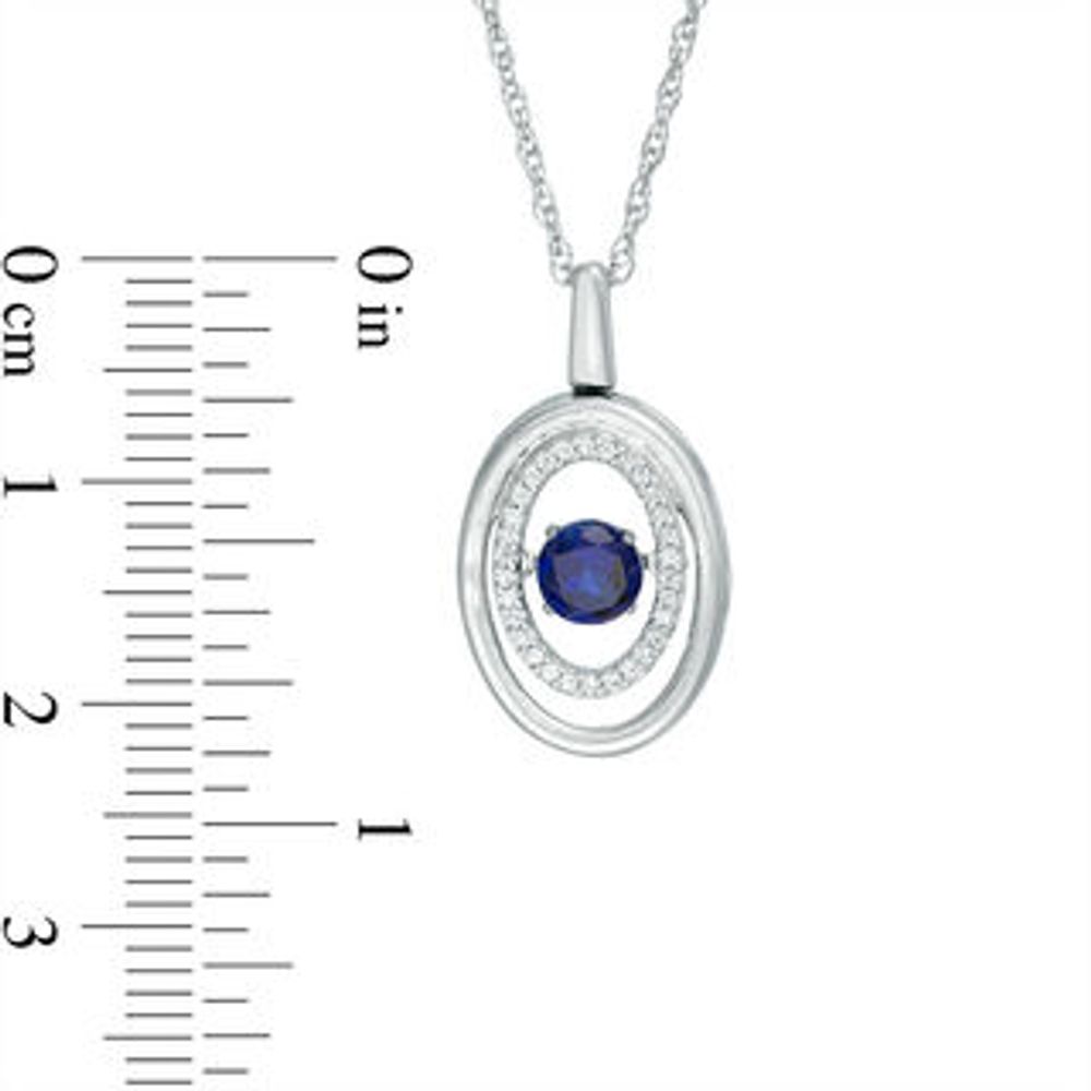 Unstoppable Love Diamond Necklace Sterling Silver 19