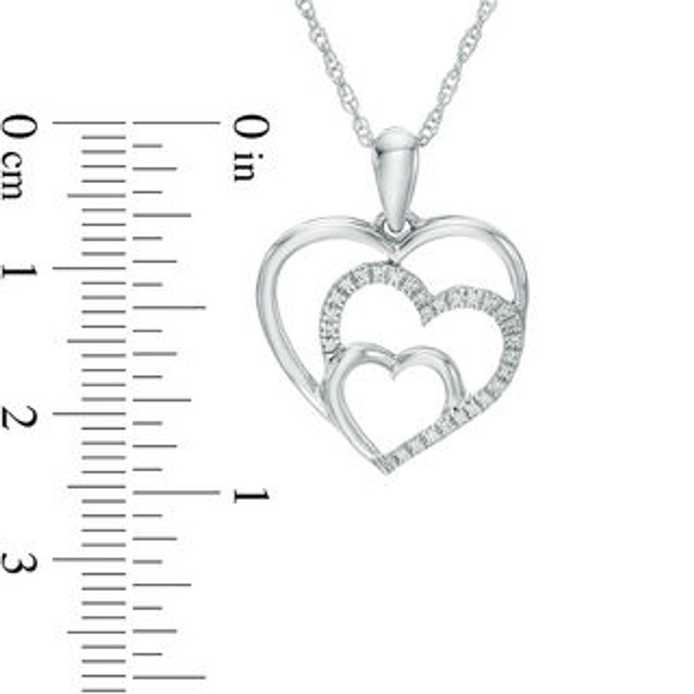 Three Hearts Necklace – Tom Design Shop