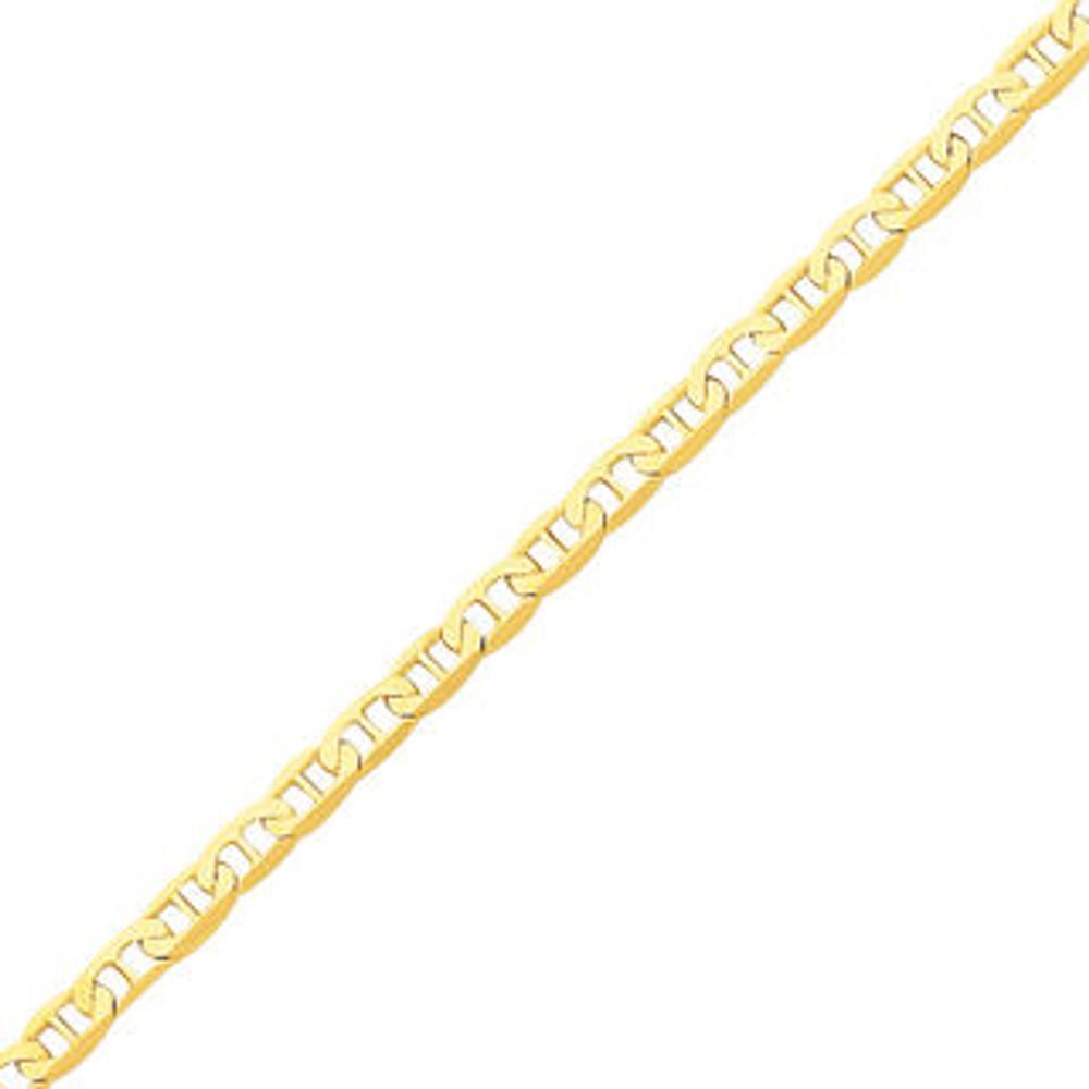 Anchor Link Anklet in 14K Gold - 9.0"|Peoples Jewellers