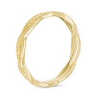 2.8mm Diamond-Cut Braid Wedding Band in 10K Gold