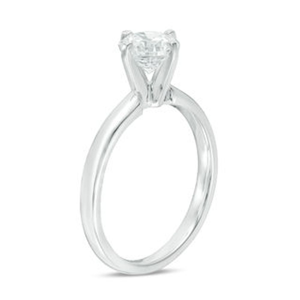 CT. Certified Canadian Diamond Solitaire Engagement Ring in 14K White Gold (H/SI2)|Peoples Jewellers
