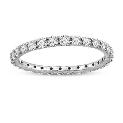 CT. T.W. Diamond Eternity Wedding Band in 14K Gold|Peoples Jewellers