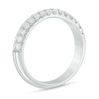 0.60 CT. T.W. Diamond Double Row Anniversary Band in 14K White Gold|Peoples Jewellers