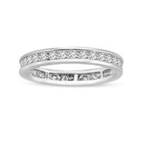 CT. T.W. Diamond Eternity Channel Set Wedding Band in 14K Gold|Peoples Jewellers