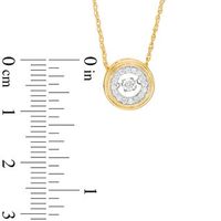 Unstoppable Love™ 0.15 CT. T.W. Diamond Frame Pendant in 10K Gold|Peoples Jewellers